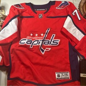 Washington Capitals Red TJ Oshie Kids Hockey Jersey